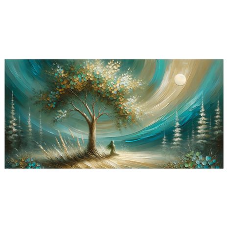 OBRAZ MEDITACE POD STROMEM ŽIVOTA - OBRAZY STROMY ŽIVOTA - OBRAZY