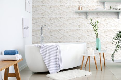 CARTA DA PARATI – STRUTTURA DELICATA DELLE FOGLIE - CARTA DA PARATI NATURA - CARTA DA PARATI