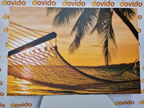 OBRAZ HOJDACIA SIEŤ NA PLÁŽI - OBRAZY PRÍRODY A KRAJINY - OBRAZY