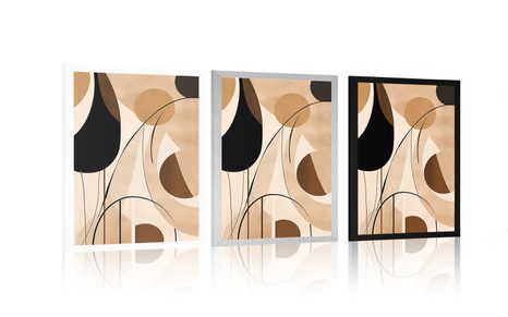 PLAGÁT ABSTRAKTNÉ TVARY NO7 - ABSTRAKTNÉ TVARY - PLAGÁTY