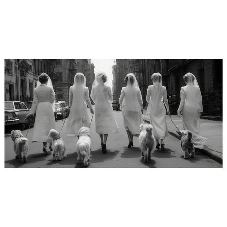 OBRAZ ELEGANTNÍ PROCHÁZKA MĚSTEM - OBRAZY ŽENY - OBRAZY