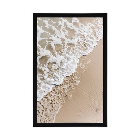 PLAKÁT BÉŽOVÁ PLÁŽ - MORE - PLAKÁTY