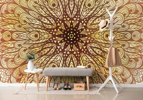 TAPETA JEDINSTVEN ETNIČKI ORNAMENT - TAPETE FENG SHUI - TAPETE