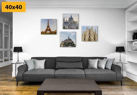 SET DI QUADRI – CURIOSITÀ DA ANGOLI DIVERSI DEL MONDO - COLLEZIONI DI QUADRI - STAMPE E QUADRI