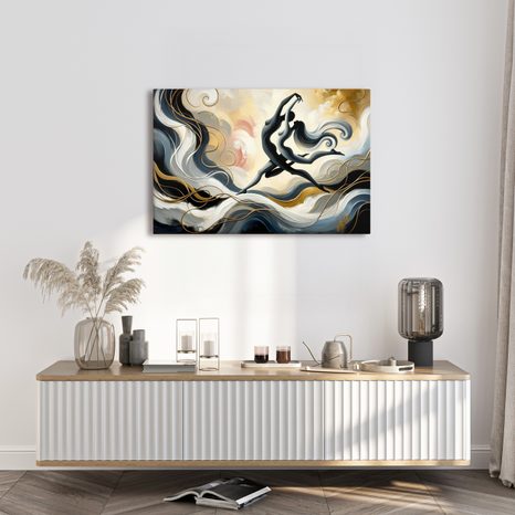 OBRAZ TANEC V OBLACÍCH ELEGANCE - OBRAZY LIDÍ - OBRAZY