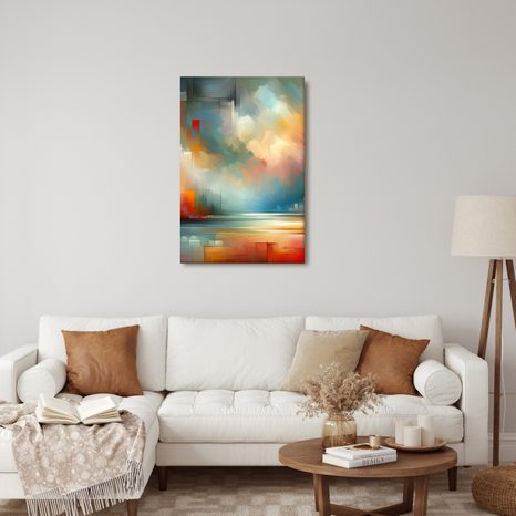 OBRAZ SVĚTLO V CHAOSU BAREV - ABSTRAKTNÍ OBRAZY - OBRAZY