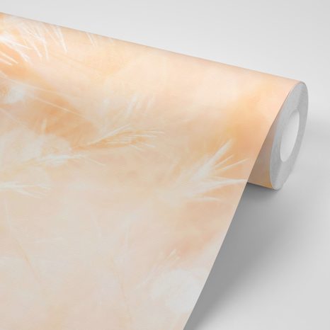 TAPÉTA PITYPANG A NAPKELTÉBEN PEACH FUZZ - TAPÉTÁK MEZŐK ÉS RÉTEK - TAPÉTÁK