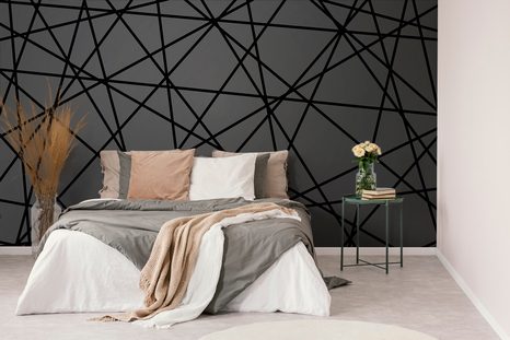 SAMOLEPÍCÍ TAPETA TEMNÁ SÍŤ - SAMOLEPÍCÍ TAPETY - TAPETY