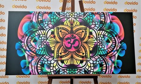 OBRAZ MANDALA ZDRAVÍ - OBRAZY FENG SHUI - OBRAZY