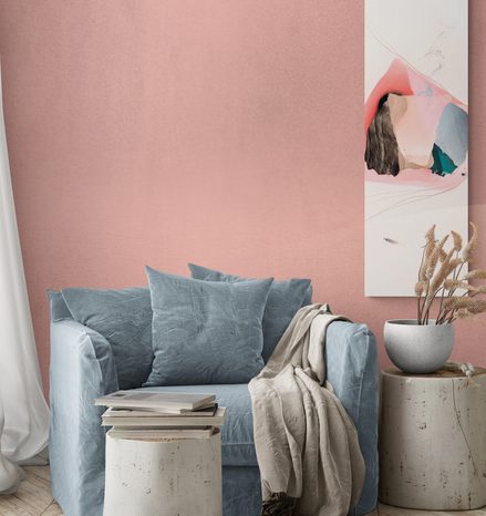 WANDBILD ABSTRAKTION IM HERZEN DER NATUR - ABSTRAKTE BILDER - BILDER