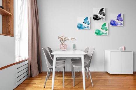 ΣΕΤ ΕΙΚΌΝΩΝ ΠΟΛΎΧΡΩΜΕΣ ΠΕΤΑΛΟΎΔΕΣ - ΣΎΝΟΛΟ ΠΊΝΑΚΕΣ - ΠΊΝΑΚΕΣ