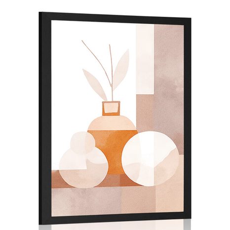 POSTER MODERNES STILLLEBEN MIT VASE - VASEN - POSTER