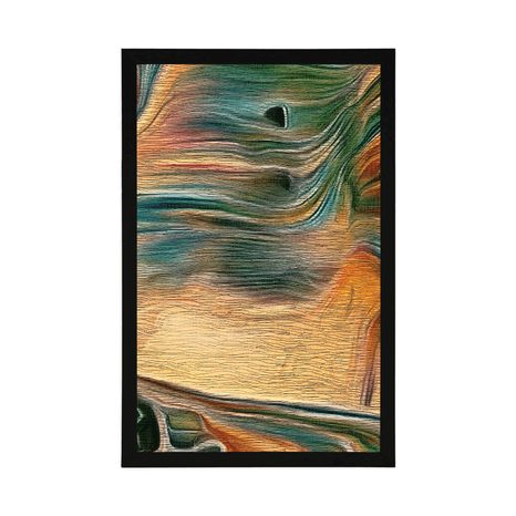 PLAKÁT PSYCHADELICKÁ ABSTRAKCE - ABSTRAKTNÍ A VZOROVANÉ - PLAKÁTY