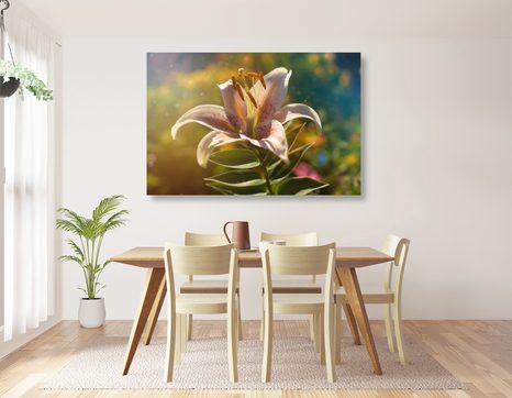 SLIKA ČUDOVITI CVET Z RETRO PRIDIHOM - SLIKE ROŽ - SLIKE