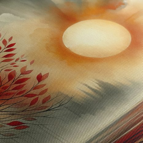 OBRAZ STROM ŽIVOTA S PODZIMNÍM SLUNCEM - OBRAZY STROMY ŽIVOTA - OBRAZY