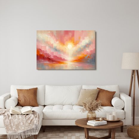 OBRAZ PASTELOVÝ VÝCHOD SLUNCE - OBRAZY PODLE MOTIVU - OBRAZY
