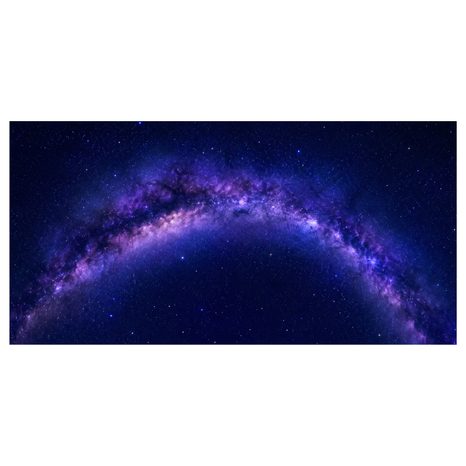 CANVASTAVLA KOSMISK GLÖD I BLÅVIOLETTA TONER - TAVLOR MED GALAXER - TAVLOR
