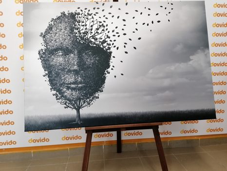 ΕΙΚΌΝΑ ΑΦΗΡΗΜΈΝΟ ΠΡΌΣΩΠΟ ΜΕ ΤΗ ΜΟΡΦΉ ΕΝΌΣ ΔΈΝΤΡΟΥ - ΠΊΝΑΚΕΣ ΑΣΠΡΌΜΑΥΡΕΣ - ΠΊΝΑΚΕΣ