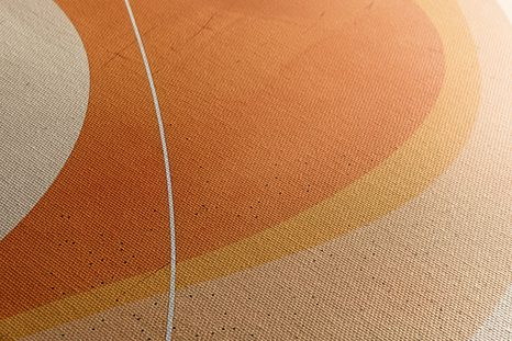 OBRAZ UMĚLECKÉ LINIE PEACH FUZZ - OBRAZY ABSTRAKTNÍ TVARY - OBRAZY