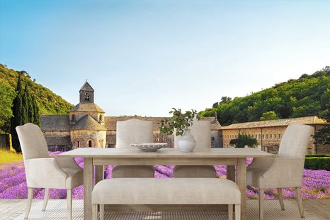 SELBSTKLEBENDE FOTOTAPETE PROVENCE MIT LAVENDELFELDERN - SELBSTKLEBENDE TAPETEN - TAPETEN