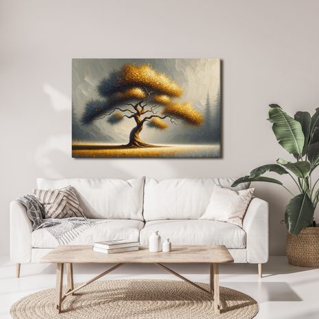 OBRAZ STROM ŽIVOTA V MLZE - OBRAZY STROMY ŽIVOTA - OBRAZY