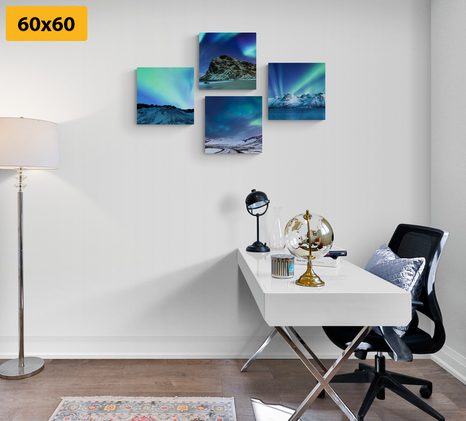 BILDER-SET SCHÖNHEIT DER NORDLICHTER - BILDERSETS - BILDER