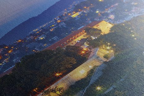 OBRAZ VEČER V BRATISLAVĚ - OBRAZY MĚSTA - OBRAZY