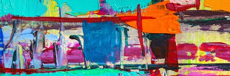 OBRAZ DZIEŁO ABSTRAKCYJNE - OBRAZY ABSTRAKCYJNE - OBRAZY