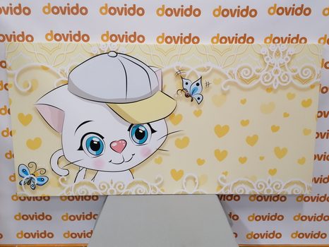 SLIKA RADOVEDNI MUCEK - OTROŠKE SLIKE - SLIKE