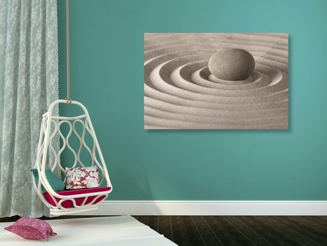 STAMPA SU TELA – PIETRA RILASSANTE - QUADRI FENG SHUI - STAMPE E QUADRI