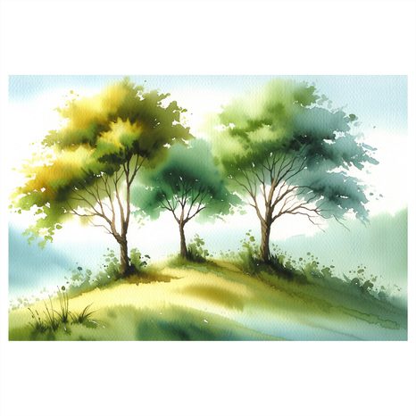 OBRAZ STROM ŽIVOTA NA LOUCE - OBRAZY STROMY ŽIVOTA - OBRAZY