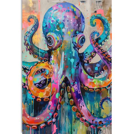 SLIKA HOBOTNICE POPUT SLIKE NA PLATNU - SLIKE HOBOTNICE - SLIKE