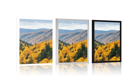 POSTER VIEW OF MAJESTIC MOUNTAINS - NATURE - POSTERS