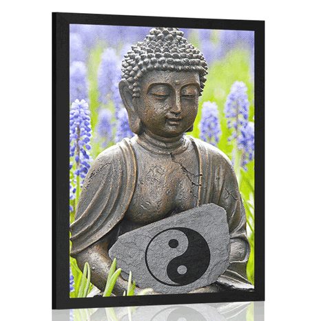 PLAKAT JIN A JANG BUDDA - FENG SHUI - PLAKATY