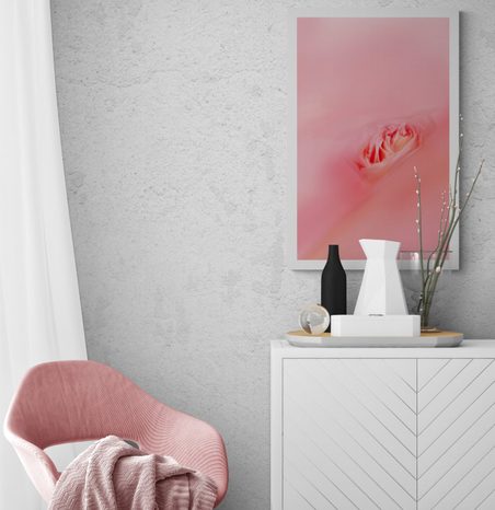 POSTER IN DER UMARMUNG VON ROSA - MOTIVE AUS UNSERER WERKSTATT - POSTER