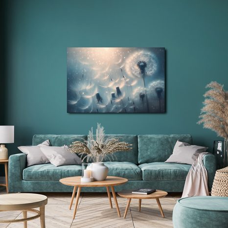 OBRAZ JEMNÉ PÍRKA PAMPELIŠKY - OBRAZY PAMPELIŠKA - OBRAZY