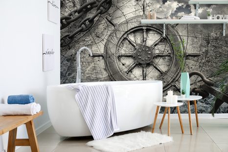 ÖNTAPADÓ FOTÓTAPÉTA TENGERÉSZKORMÁNY - ÖNTAPADÓ TAPÉTÁK - TAPÉTÁK