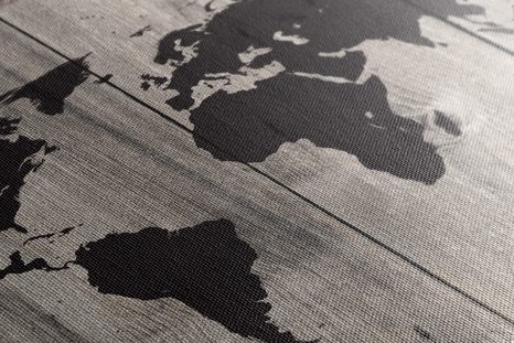 TABLOU HARTA PE FUNDALUL DE LEMN - TABLOURI CU HĂRȚI - TABLOURI