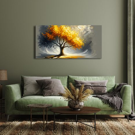 SLIKA SIJOČE DREVO ŽIVLJENJA V JESENI - SLIKE DREVESA ŽIVLJENJA - SLIKE