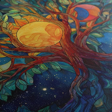 OBRAZ STROM ŽIVOTA S VESMÍRNOU ENERGIÍ - OBRAZY STROMY ŽIVOTA - OBRAZY