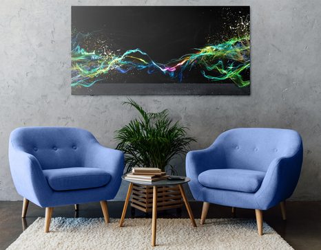 WANDBILD MODERNE ABSTRAKTION - ABSTRAKTE BILDER - BILDER