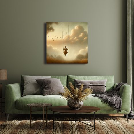 OBRAZ CESTA DO SNŮ - OBRAZY LIDÍ - OBRAZY