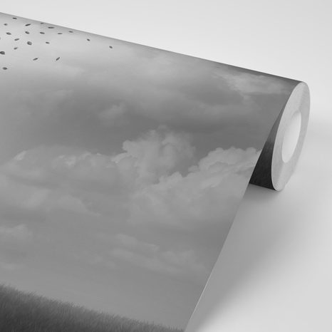 SAMOLEPÍCÍ TAPETA STROM V PODOBĚ OBLIČEJE - SAMOLEPÍCÍ TAPETY - TAPETY