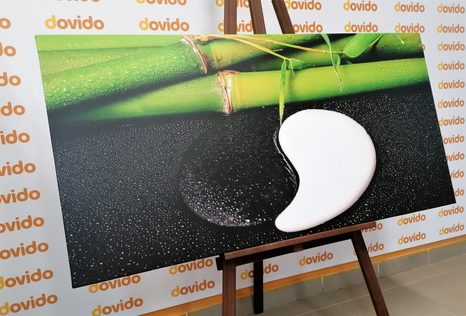 KÉP JIN JANG SZIMBÓLUM KŐBŐL - FENG SHUI KÉPEK - KÉPEK