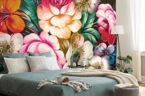 TAPETA SVĚT KVĚTIN - TAPETY KVĚTINY - TAPETY