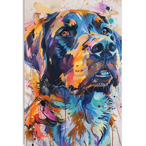 KÉP KUTYA FESTMÉNY UTÁNZATA - KUTYÁS KÉPEK - KÉPEK