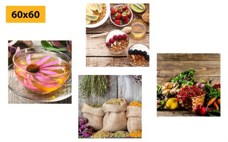 ΣΕΤ ΕΙΚΌΝΩΝ ΛΕΠΤΉ ΝΕΚΡΉ ΦΎΣΗ ΓΙΑ ΤΗΝ ΚΟΥΖΊΝΑ - ΣΎΝΟΛΟ ΠΊΝΑΚΕΣ - ΠΊΝΑΚΕΣ