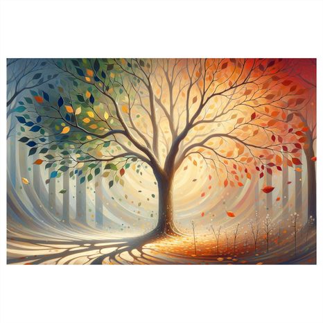 OBRAZ STROM ŽIVOTA V BAREVNÉ SYMFONII - OBRAZY STROMY ŽIVOTA - OBRAZY