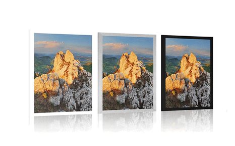 PLAKÁT KRÁSNÁ VRŠATSKÁ BRADLA NA SLOVENSKU - PŘÍRODA - PLAKÁTY