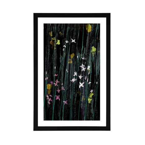 POSTER MIT PASSEPARTOUT MAGISCHE BLUMEN - MOTIVE AUS UNSERER WERKSTATT - POSTER